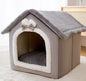 Foldable Dog and Cat Bed Warm Winter House Removable Nest Pet Sofa